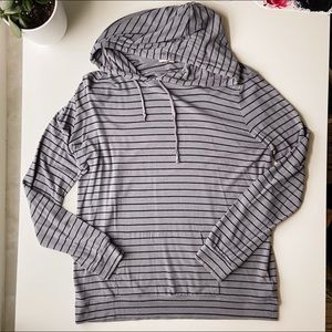 Lightweight Striped Express Hoodie